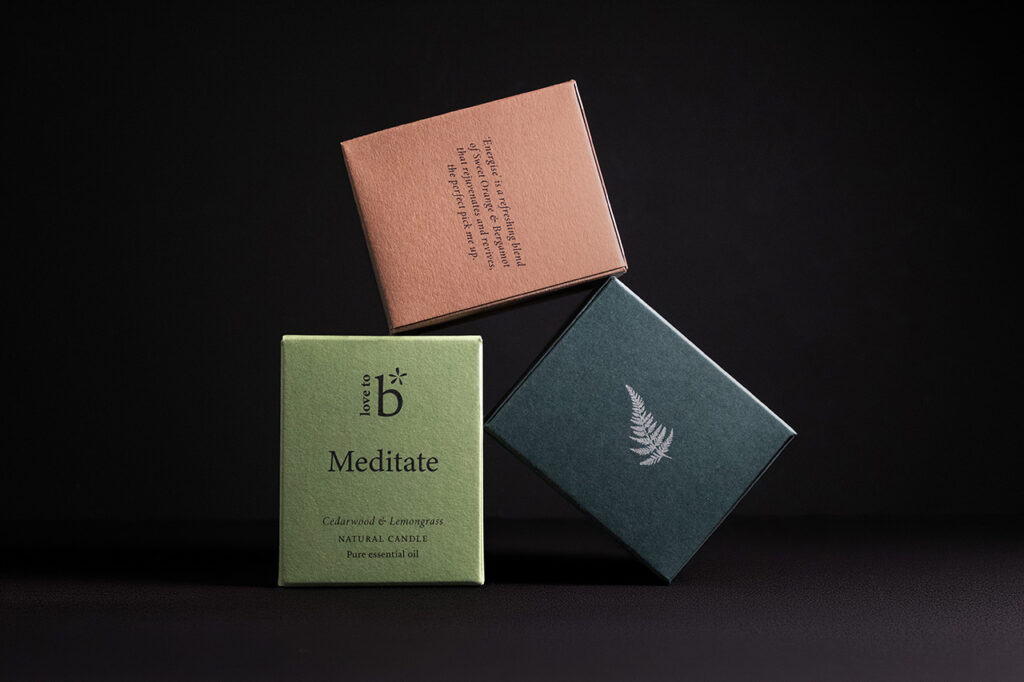 Luxury Candle Packaging | Love to b | Dayfold