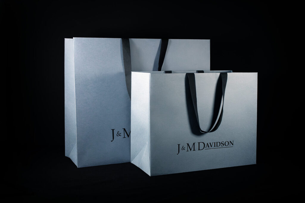 J&M Davidson Luxury Paper Carrier Bags | Premium Retail Bags